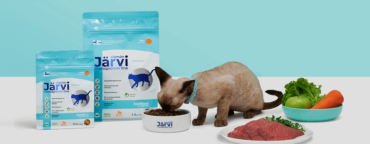 Корма JÄRVI для кошек и котят
