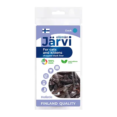 Мелкая нарезка из печени для кошек и котят (утка)