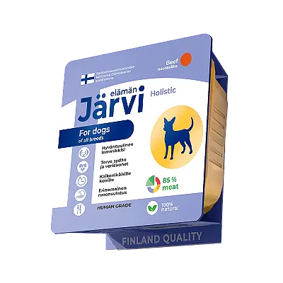 Ламистер, мясной паштет для собак всех пород (говядина)