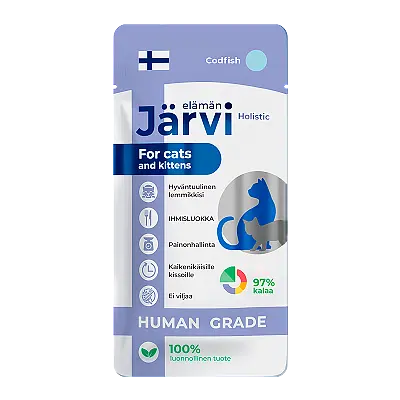 Крем-суп для кошек и котят (филе трески)