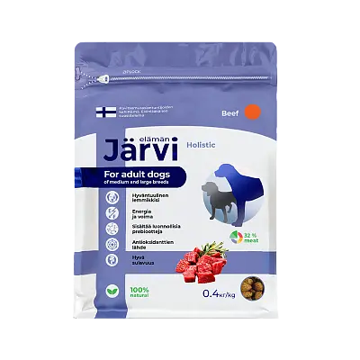 Полнорационный сухой корм для собак средних и крупных пород (говядина)