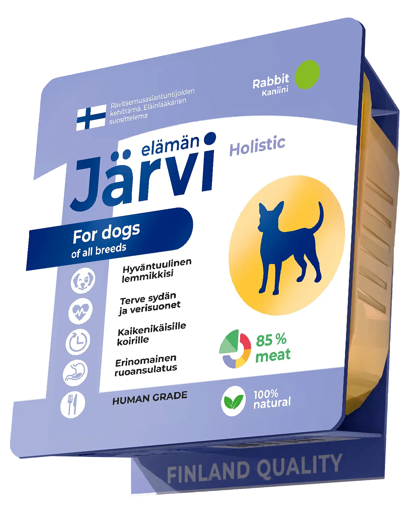 Ламистер, мясной паштет для собак всех пород (кролик)