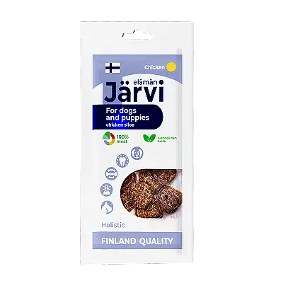 Слайсы из курицы для собак и щенков всех пород (курица)