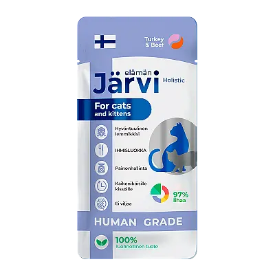 Крем-суп для кошек и котят (индейка и говядина)