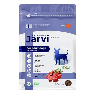 Полнорационный сухой корм для собак мелких пород (говядина)